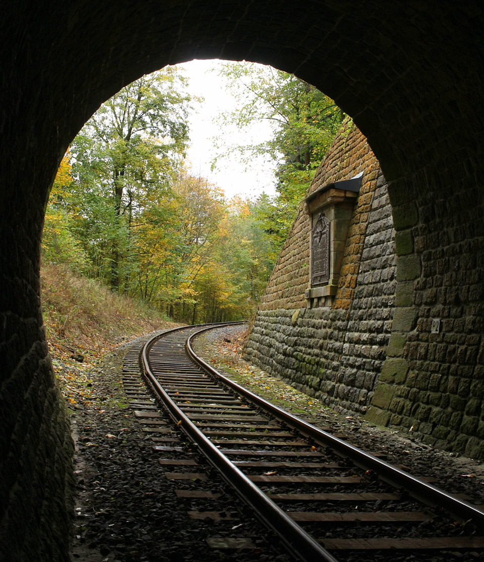Pěčínský tunel.