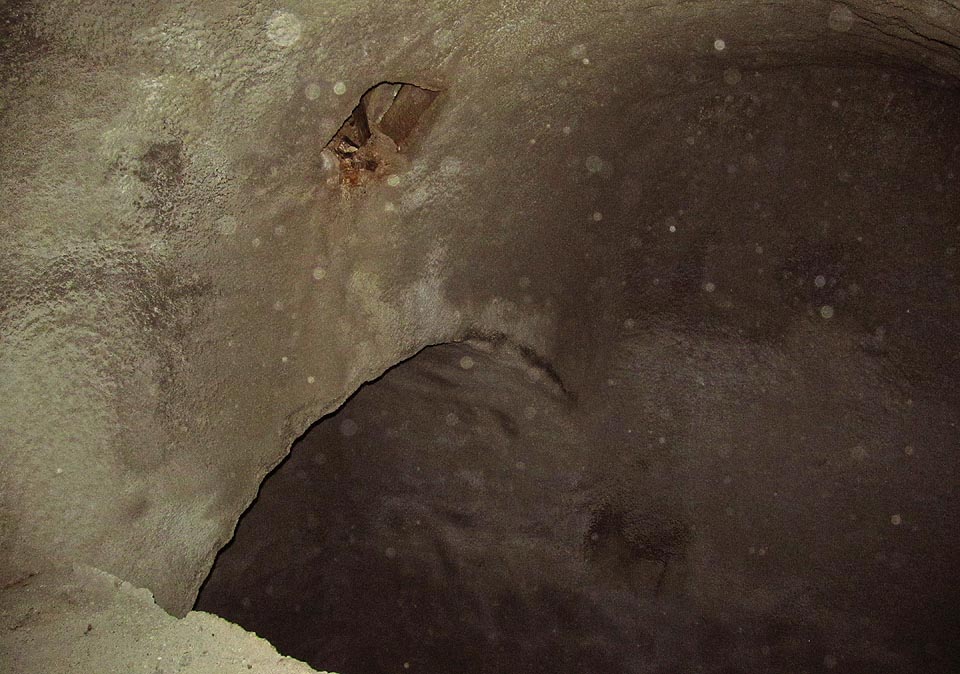 Nejzajímavějším místem v zavinuté cestě podzemím je bezesporu šest metrů hluboká zaklenutá nádrž, která může být i nebezpečná.