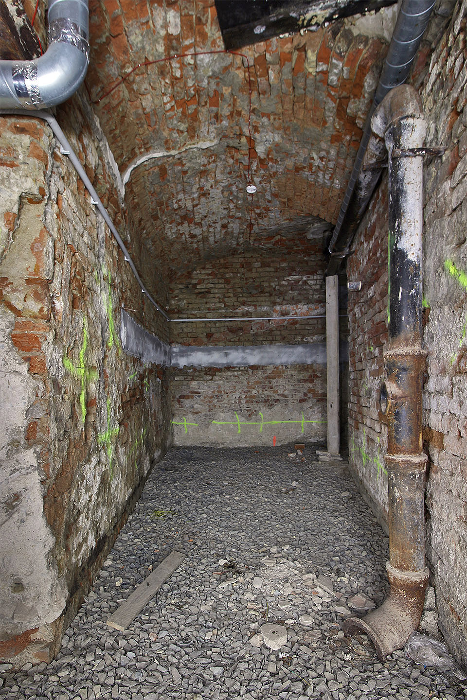 Podzemí pod hlavním nádražím v Brně