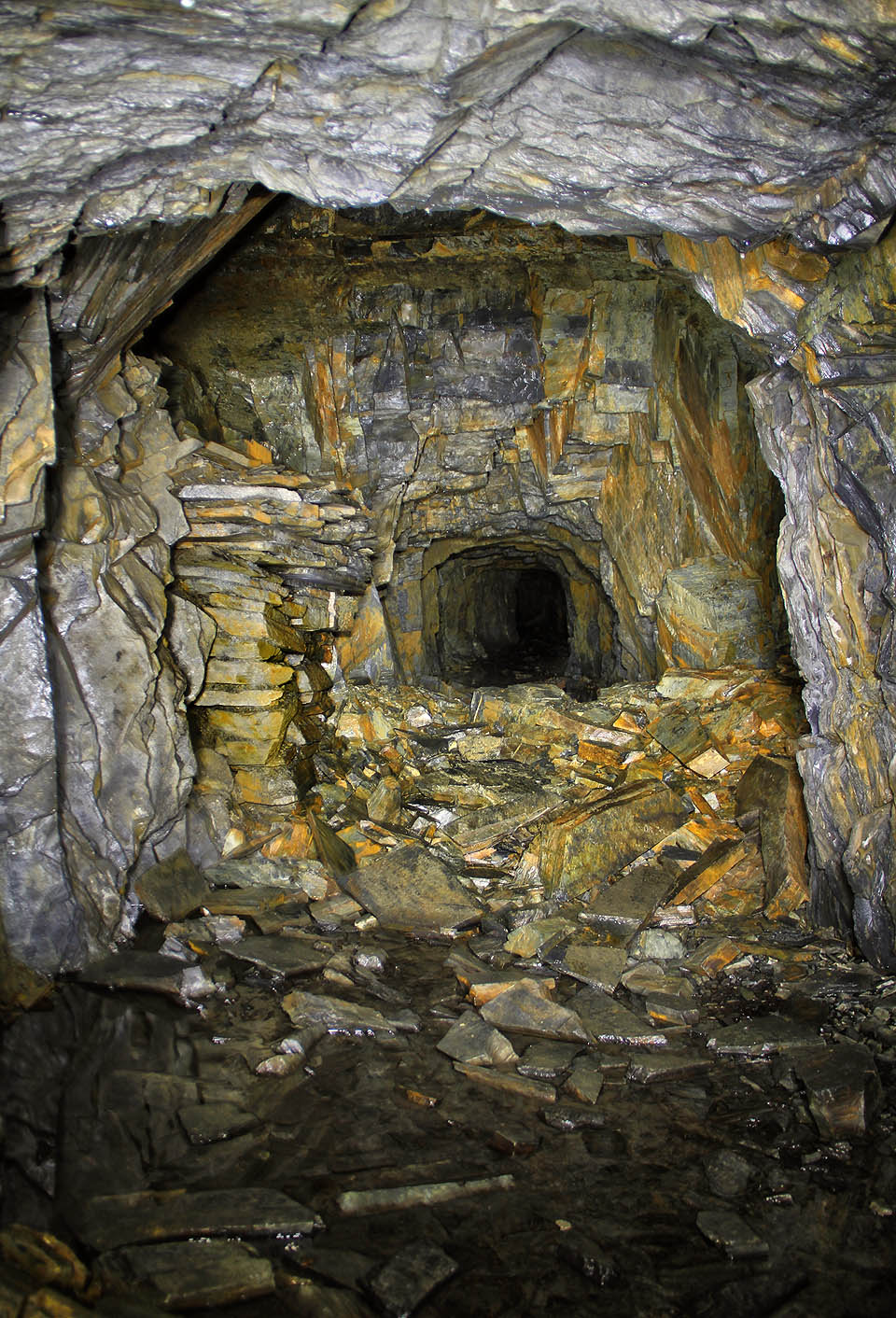 Za některými mohutnějšími závaly již vznikají jezírka s průzračnou vodou. Důl má také vlastní bazén.