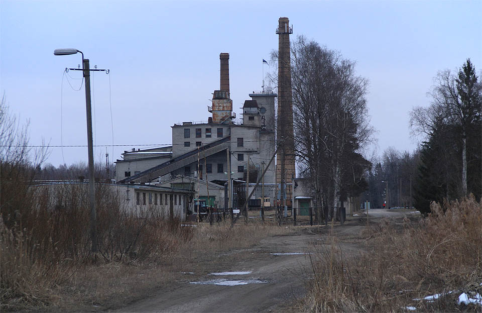 Nevlídný příchod k továrně v Tootsi posledním březnovým a notně mrazivým ránem před rozedněním roku 2018.