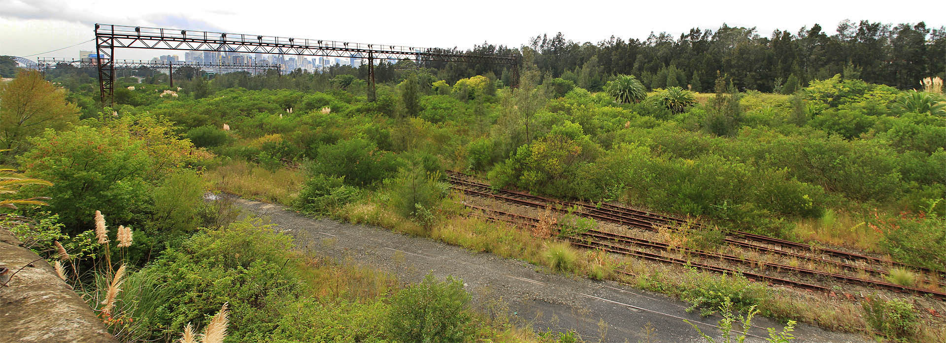 Nákladová stanice Rozelle Yard sloužila od roku 1922 do roku 2009 pro dopravu materiálu na přístavní vlečky poloostrova Glebe Island a elektrárny White Power Station.