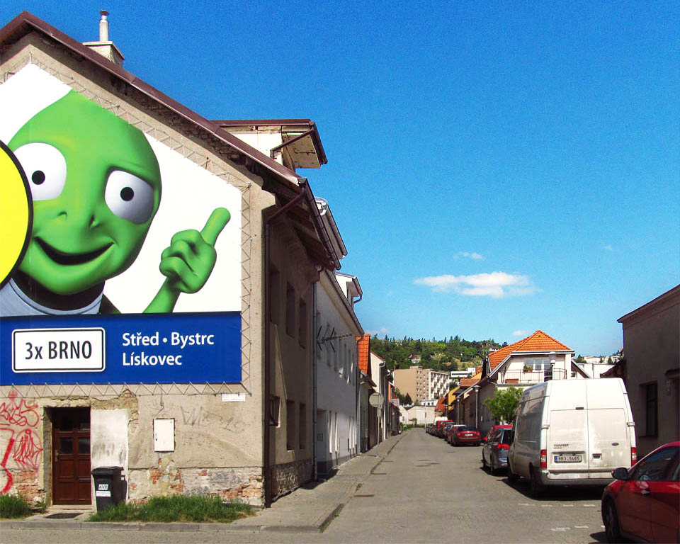 Na pohlídku jedné z méně známých <a href=/Tema/Brn%C4%9Bnsk%C3%A9%20d%C4%9Blnick%C3%A9%20kolonie>brněnských kolonií</a> nás zve přívětivý zelený mužíček.