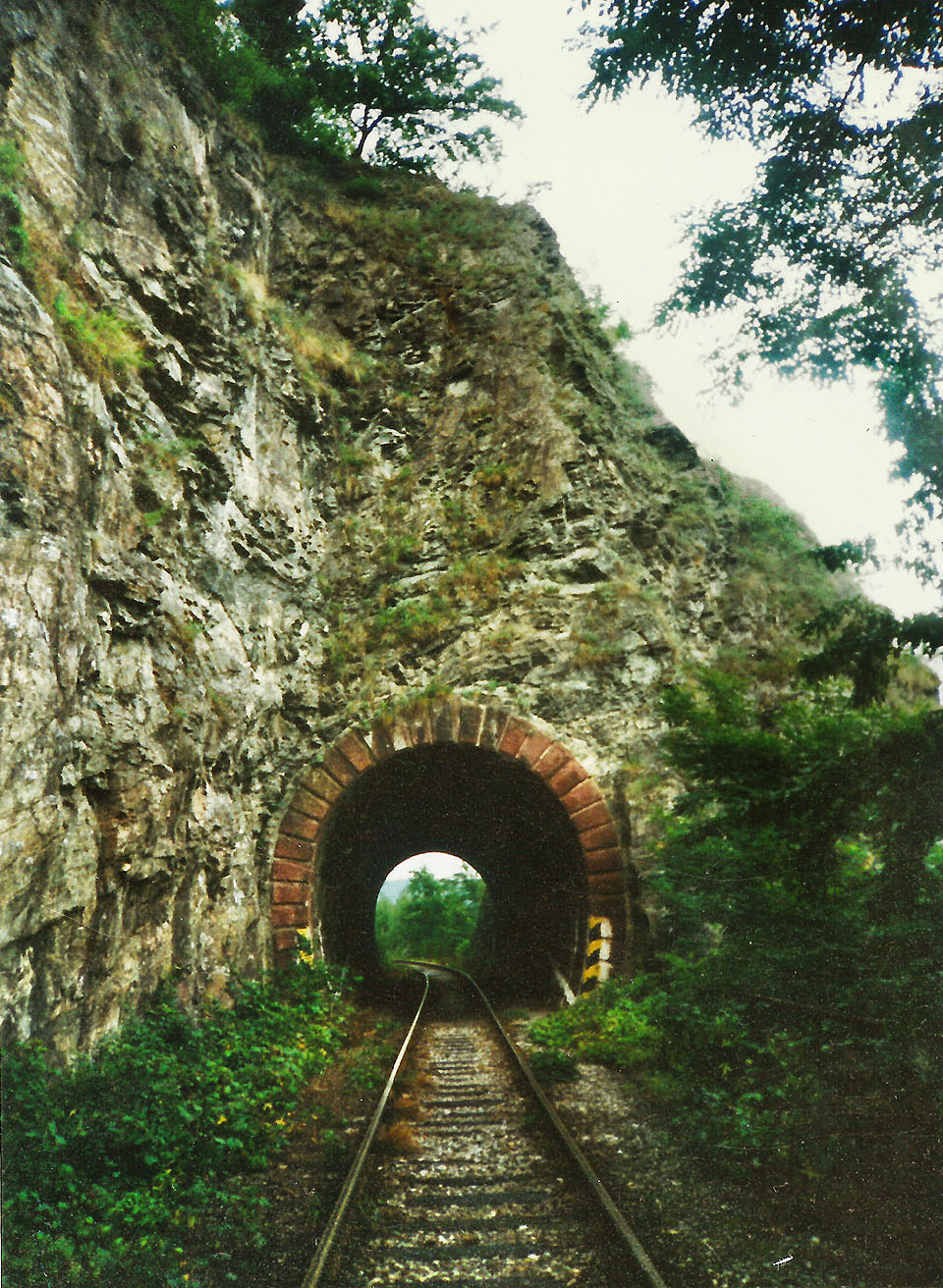 Samopšecký tunel.