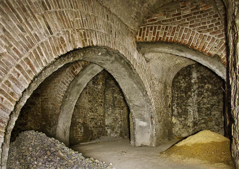 Sklepy františkánského kláštera v Brně