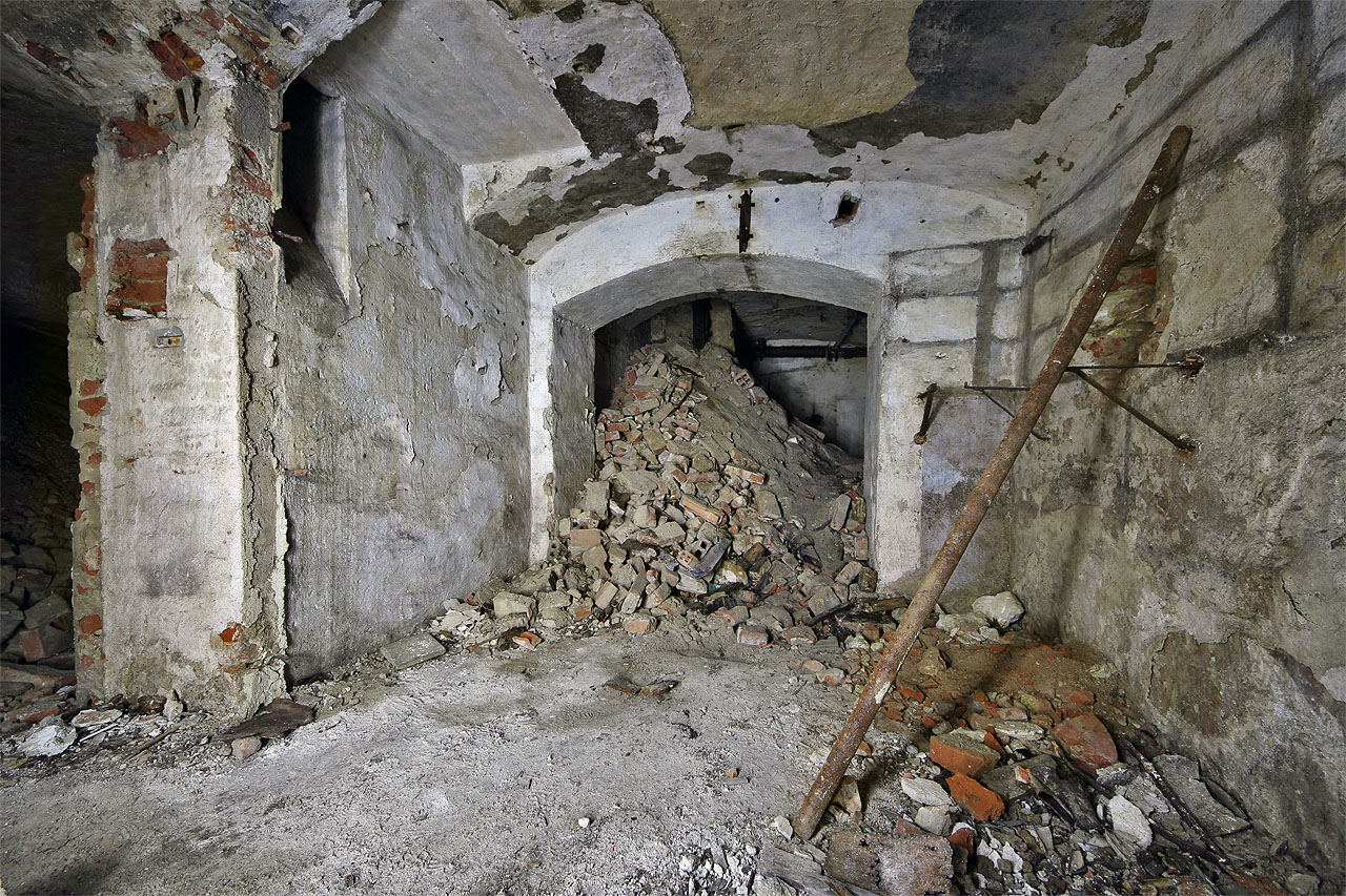 Originální suťový kužel z roku 1945 o 75 let později.