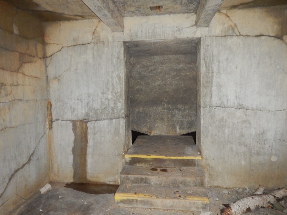 Avšak cesta vede dál...Vlevo i vpravo jsou žebříky vedoucí hlouběji do stejně velkých oddělených místností.