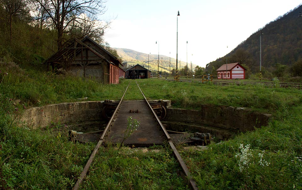 Železniční stanice Tisovec.