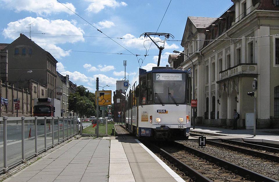 Tramvajová síť ve Zhořelci