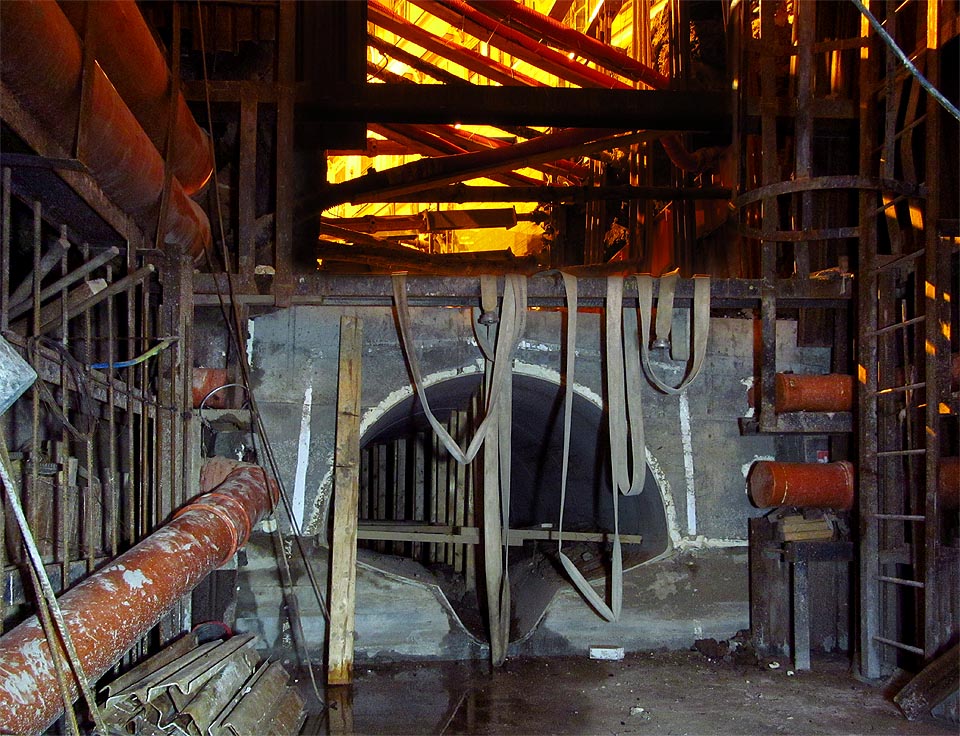 Tak vypadala noční ulice Milady Horákové z podzemí v létě roku 2014. Jedinečná příležitost, podívat se do staré Ponávky, se uzavřela v září téhož roku.