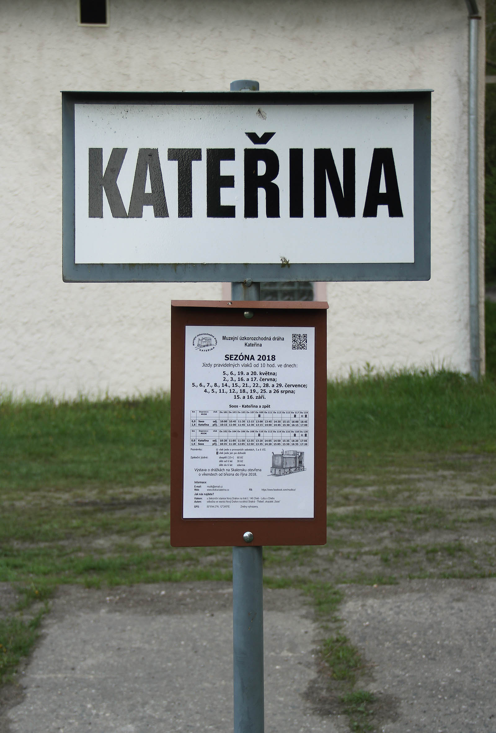 V roce 2018 bylo možné se ze Soosu do Kateřiny a naopak svézt od půle května do půle září.