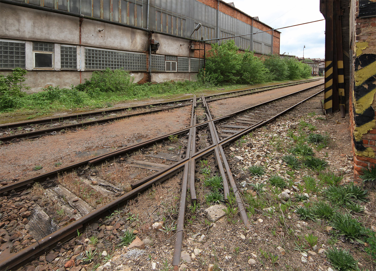 Úzkokolejka železáren v Hrádku u Rokycan
