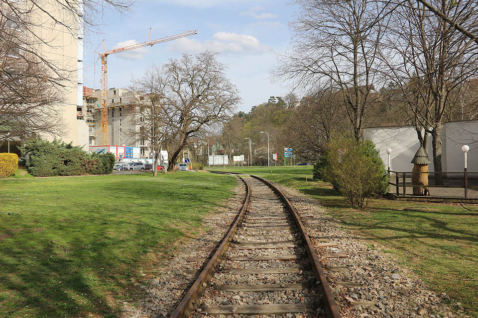 Vlečka Brno dolní nádraží - výstaviště