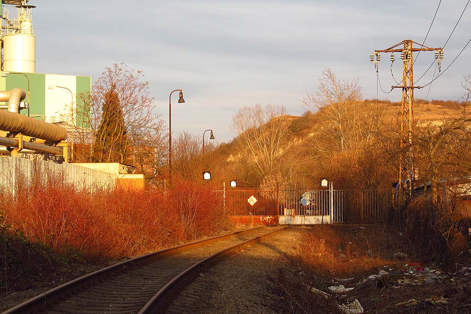 Totéž místo v únoru 2014.