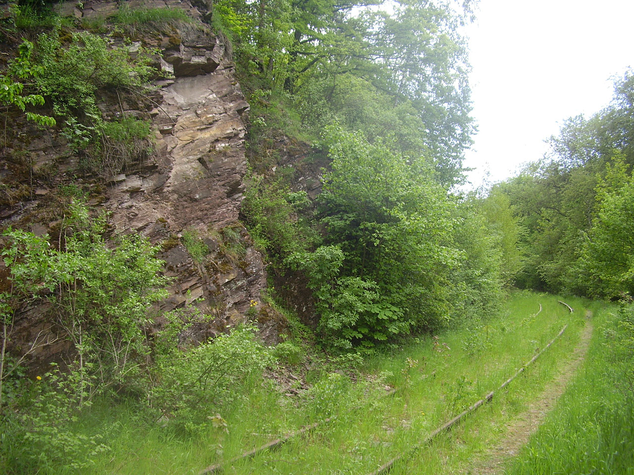 Jedním z nejromantičtějších úseků na vlečce byl zárub ve skále pod Zelenou ulicí. Jedním z nejromantičtějších úseků na vlečce byl zárub ve skále pod Zelenou ulicí.