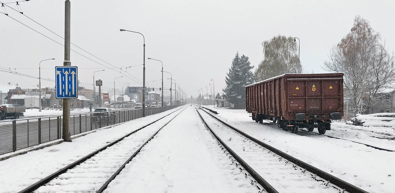 Stanice i v roce 2023 stále sloužila i pro nakládku a vykládku nákladních vozů.